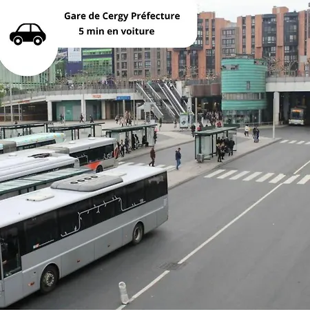 公寓 Boho Chic-27m²-proche De Paris